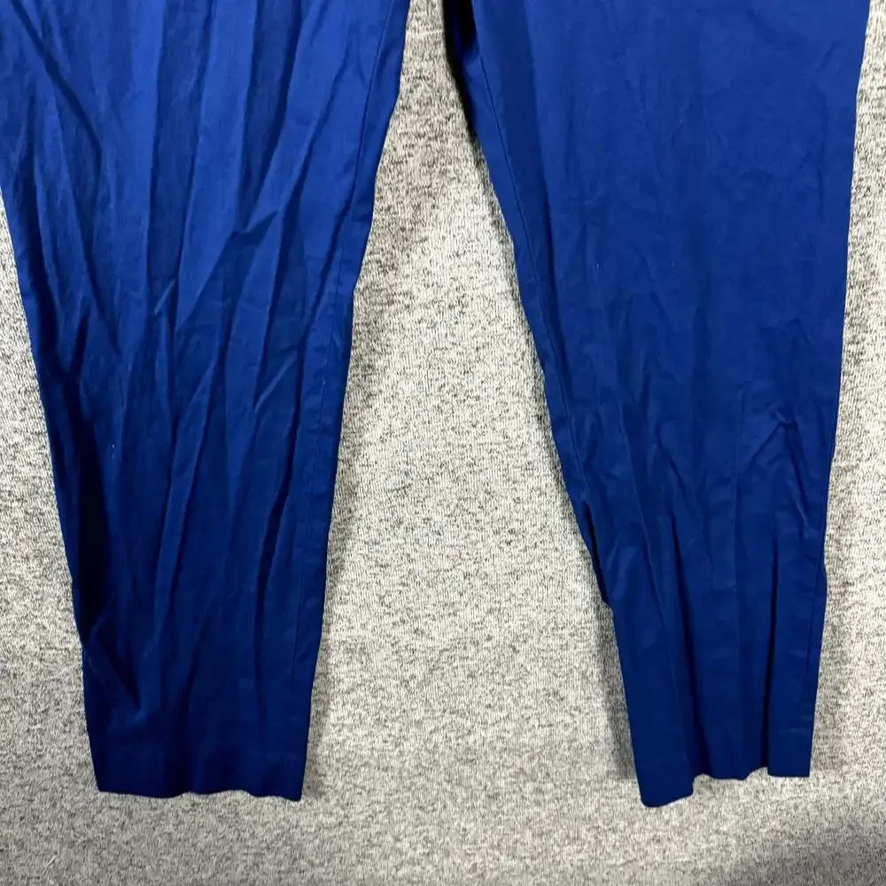 Banana Republic Men's Size 35x32 Modern Slim Fit Blue Cotton Chino Pants